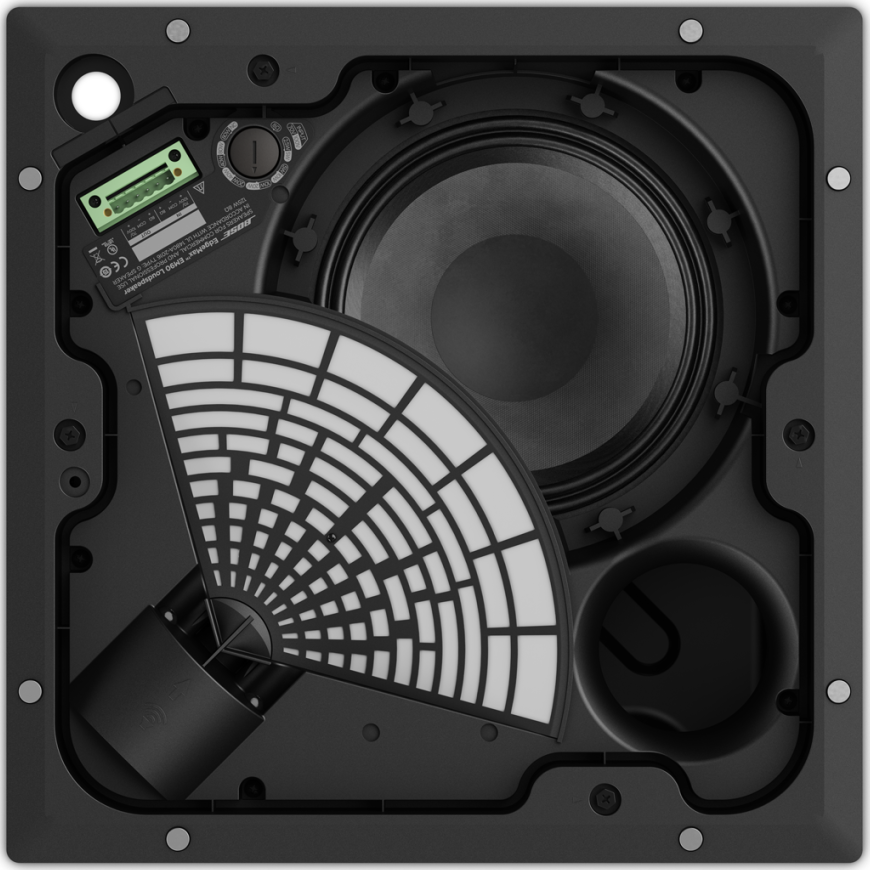 BOSE EM90 邊界投射型吸頂揚聲器-正視圖